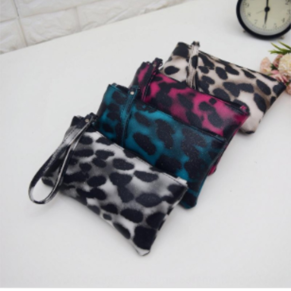 FINAL PRICE Leopard Wristlet